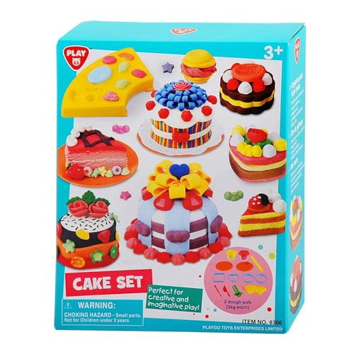 Playgo Set de pâtisseries en argile