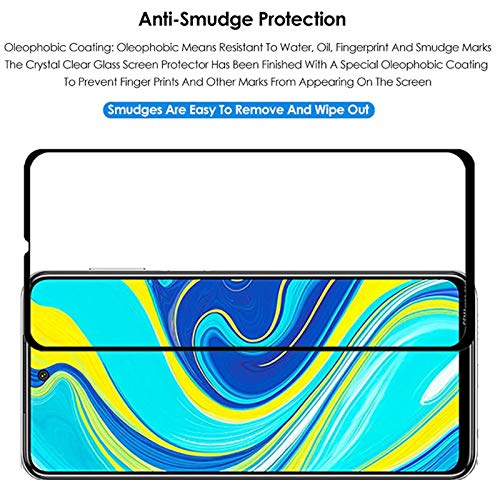 Capa Anel Transparente Arm. para celular Xiaomi Redmi Note 9s (9Pro / 9Pro Max) e Película de vidro