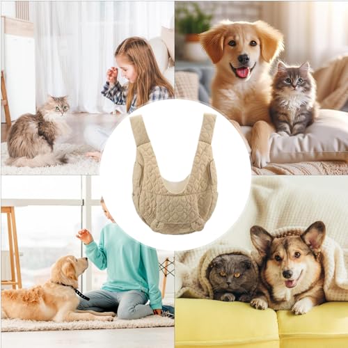 Mochila para perros con bolsillos laterales y tejido suave transpirable 8