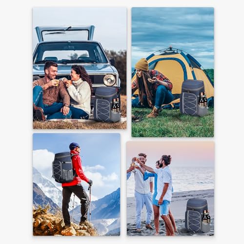 Maelstrom 35-Can Cooler Backpack — Blue — view 9