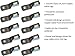 6 Gauge 6 AWG 10 Feet Red + 10 Feet Black Welding Battery Pure Copper Flexible Cable + 10pcs of 3/8
