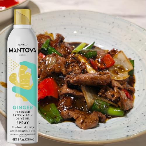 Mantova Spray Aceite de Oliva Extra Virgen con Jengibre 8 oz miniatura 4