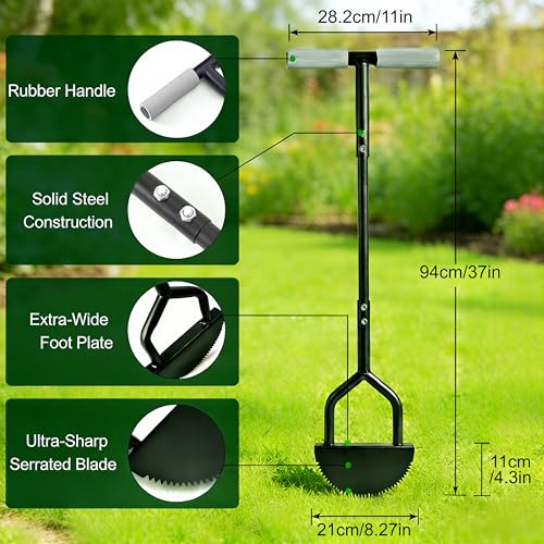 Orcela Half Moon Edger with T-Grip
