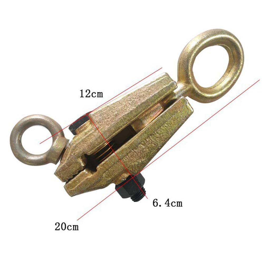 ihreesy Auto Body Clamp,Self Adjusting Frame Puller Self-Tightening Frame Grips Automatic Body Repair Pull Clamp for Top Straight Repair Tool