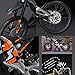 HTLNUZD 1/12 Alloy Dirt Bike Model Assembled Adult DIY Motorcycle Handcrafted Collectible Gift