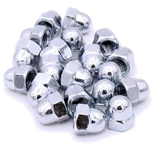 M10 (10mm) Dome Cap Nut - Steel (Pack of 10)