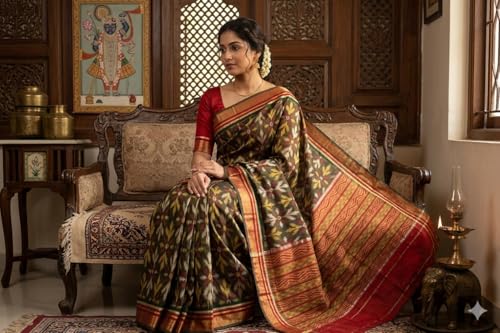 Chendhur Fashions pochampally silk saree – image 2