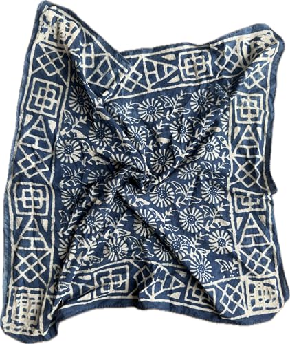 100% Organic Cotton Bandana For Men and Women - Cotton Bandana Paisley Design Scarf floral bandana, women bandana, small pet bandana, men bandana, hair scarf, neckerchief hiking, hair bandana, organic4