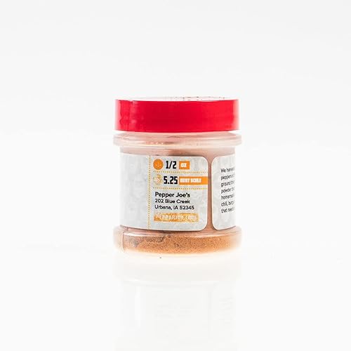 Miniatura 3 de Pepper Joe's Red Savina Habanero Pepper Powder  Polvo de chile extra picante  Tarro agitador de 12 oz  Polvo de pimiento picante puro finamente