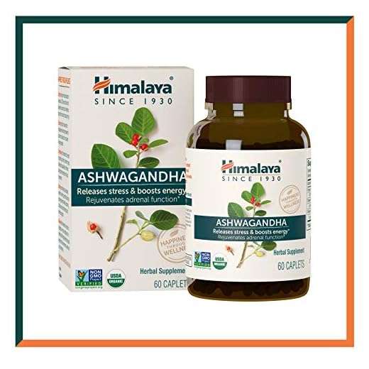Himalaya High Strength Ashwanghanda (Ginseng Indio), Aprobado por USDA | Producto natural para el Estrés y la Energía | 4,630mg de Ashwagandha en Polvo, 60 Cápsulas | Para 2 Meses