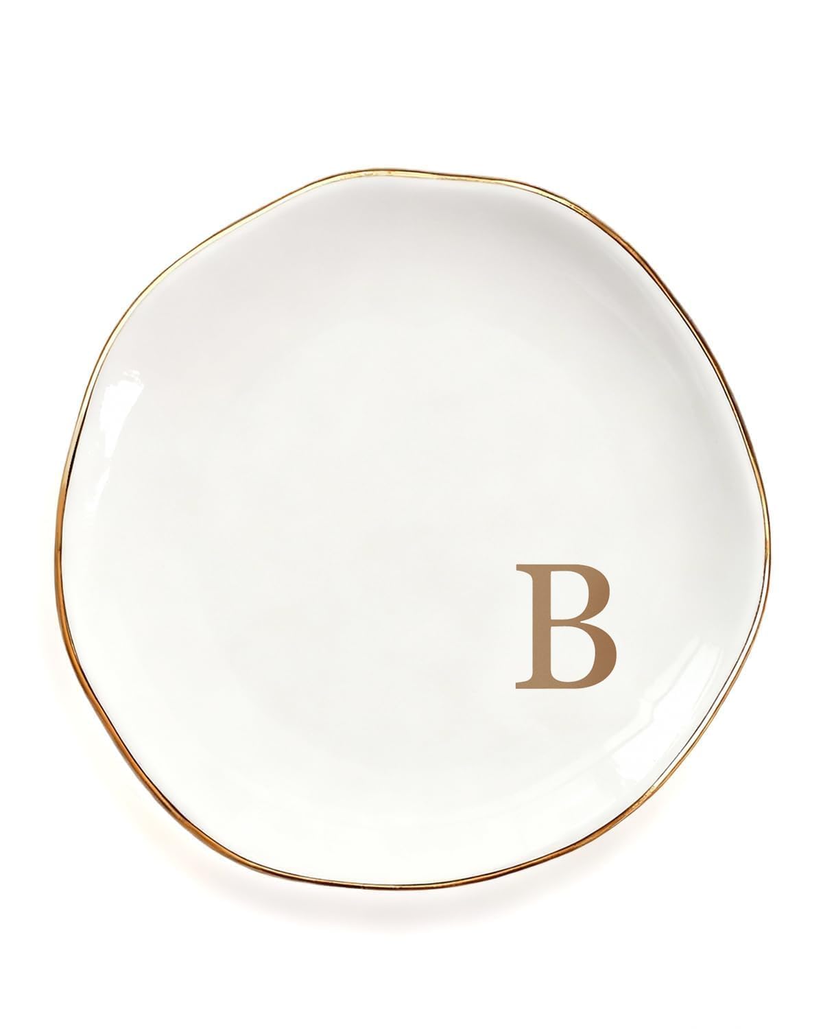 Ceramic Jewelry Tray Trinket Ring Dish Personalized Gifts for Women Bride