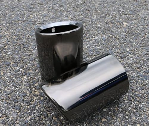 1 Stücke Auspuffanlage Schalldämpfer Endrohr für BMW 3er G20 G21 G28 2018 2019 2020 2021 2022, Edelstahl Autoabdeckungen Endrohrblende Auto Auspuff Endrohr