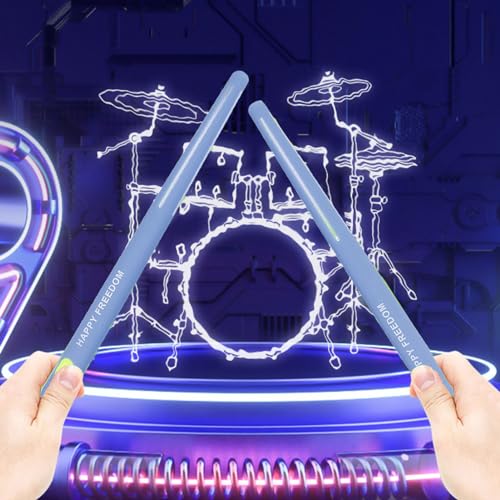 Conjunto de Bateria de Ar Virtual, Kit de Baquetas de Ar Elétrico, Kit de Bateria Virtual Eletrônica