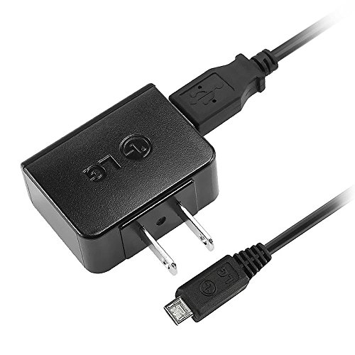 LG Universal USB Travel Charger Adapter Set, Black [STA-U17WU] (Bulk Packaging)