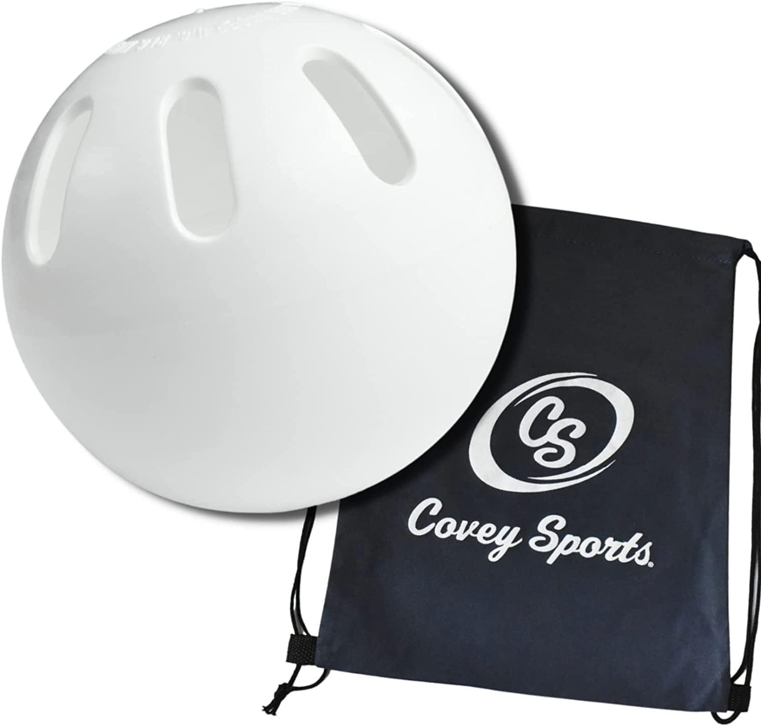 Wiffle Ball Set of Baseball Sized Plastic Balls (Multi