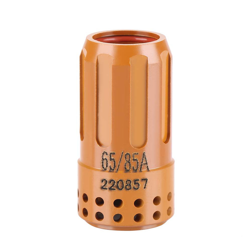 Plasma Cutter Swirl Ring, Retaining Cap Plasma Cutter Torch Swirl Ring Consumables 220857 for MAX45-105 Cutting Machine