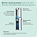 British Berkefeld 0.26Gal Stainless Steel Gravity Water Filter System | Comes with an Ultra Sterasyl Cartridges | Great Tasting Clean Water | No Power Or Plumbing Required | for Home Or Outdoor Use