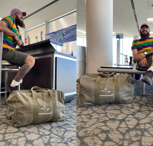 Whiteduck Folding Duffle Bag Set For Travel, Gym, Sports, Camping, Storage, Outdoors (One Size) #TOP2