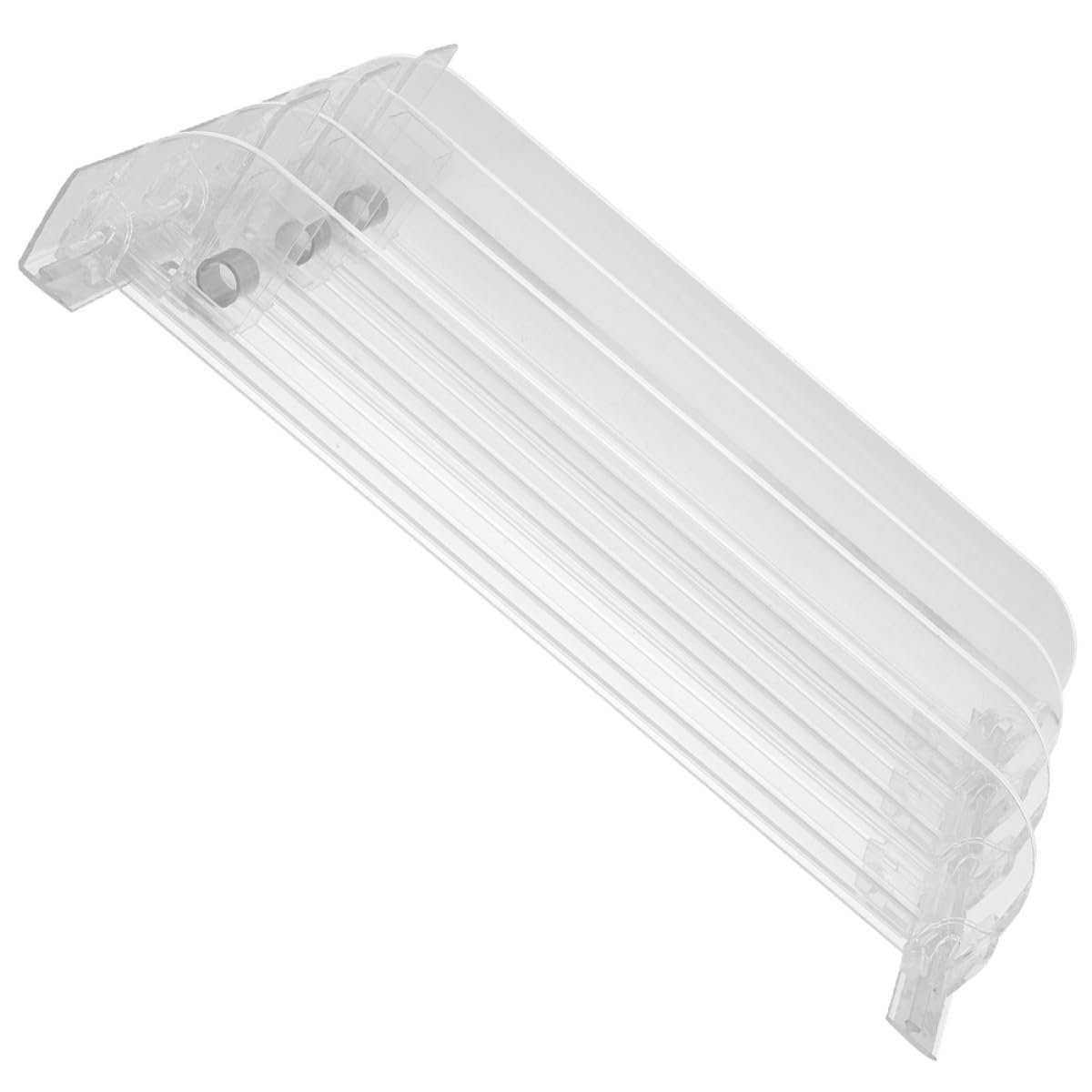 Distributeur Automatique Coulissant 36 CM pour Boissons et Cosmétiques Poussoir de Rayonnage Plastique 3 Pièces Réapprovisionnement Simplifié en Magasin