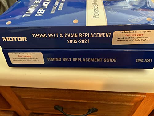 Motor Timing Belt Replacement Guide, 1970-2003