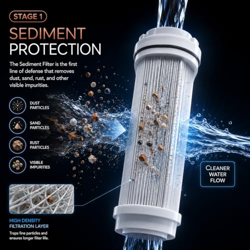 Image of D'PHYLTER Alkaline RO Water Purifier Filter for Home, 9L, Titanium Gold | 8-stage RO+UV+UF, TDS controller, copper & alkaline minerals, 9L tank, for borewell tanker & municipal water to 2000 PPM