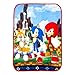 Franco Sonic The Hedgehog Anime Kids Bedding Super Soft Silk Touch Throw, 40 in x 50 in, (Official Licensed Product)