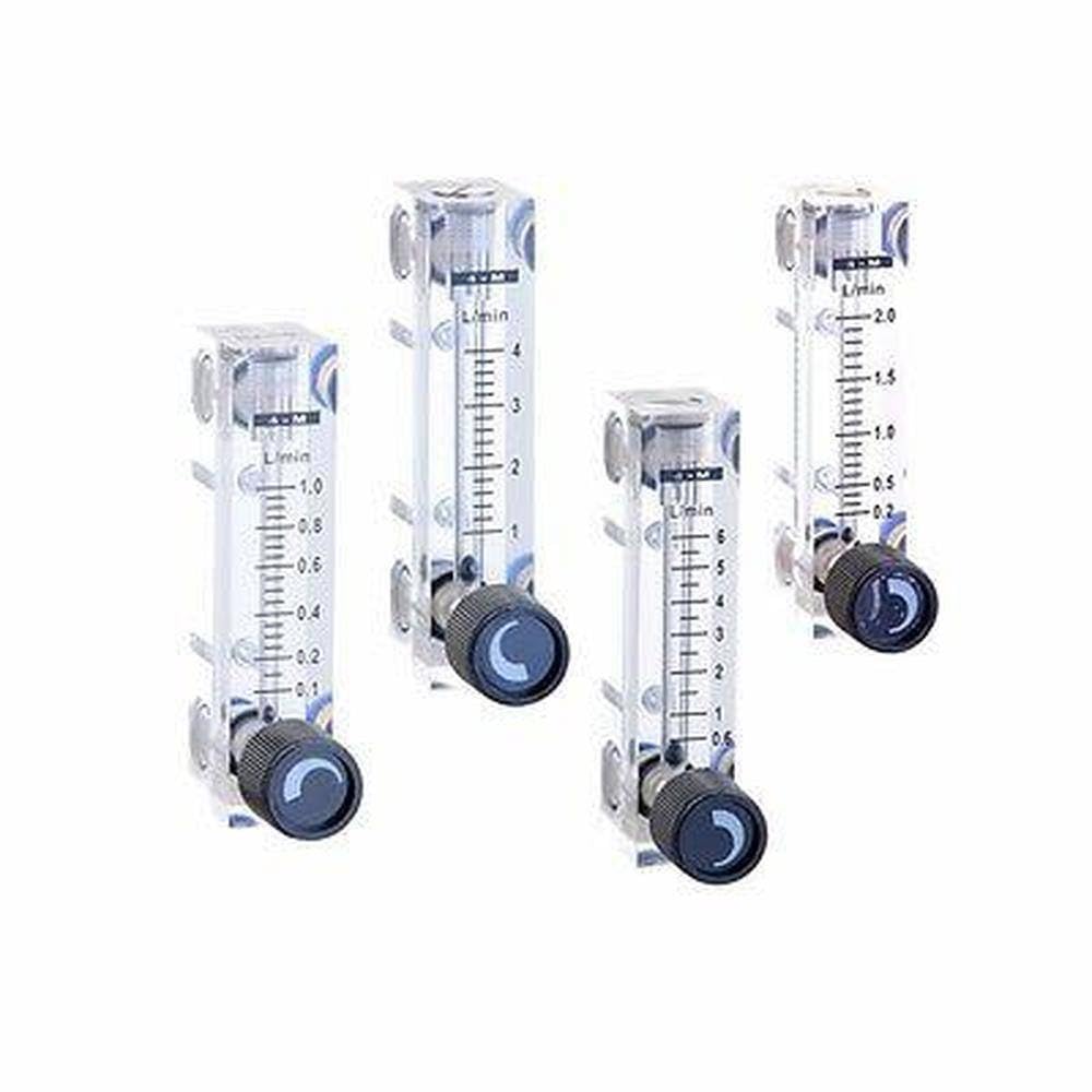 LZT-4T 0.1-1LPM Square Panel Type Gas Flowmeter Air Flow Meter rotameter