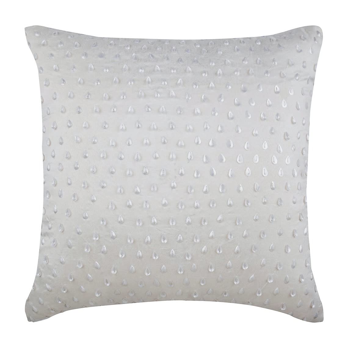 The HomeCentric Decorative Cushion Covers 30 x 30 cm White, Silk Throw Cushion Covers, Cushion Covers, Contemporary Cushion Covers Online - Snow Queen
