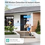 XTU Wireless Video Doorbell Camera, 180° Head-to-Toe Video, Live View with Two-Way Talk, 2.4G Wi-Fi Doorbell Camera with Chime, Local/Cloud Storage, Human Detection, Works with Alexa & Google Home - Image 3