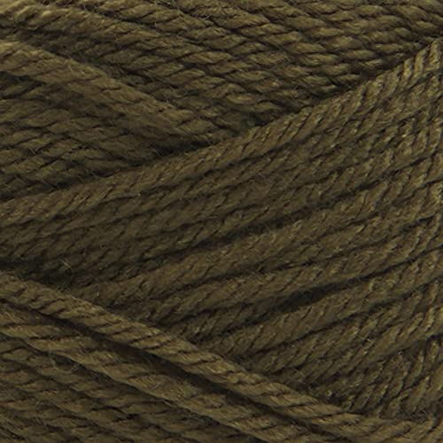 Image of Lion Brand Yarn Basic Stitch Anti-Pilling Knitting Yarn, Yarn for Crocheting, 1-Pack, Olive