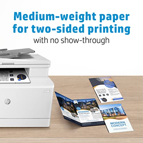 HP Enhanced Business Paper, Glossy, 8.5x11 in, 40 lb, 50 sheets, works with laser printers (4WN09A), White - Thumbnail 4