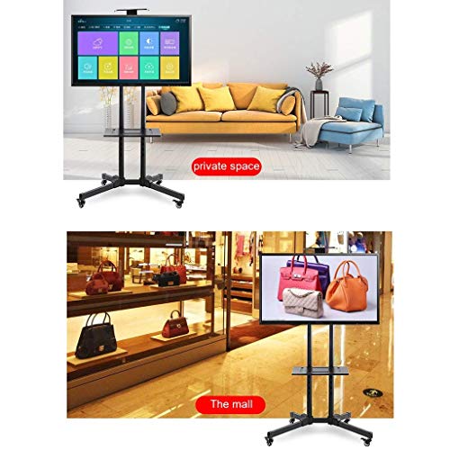 Soporte móvil para TV de 32 a 70 pulgadas con ruedas miniatura 4