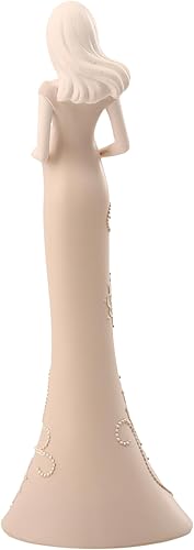 Miniatura 9 de Pavilion Gift Company Figura de madre esperada, 8 pulgadas, sosteniendo flores