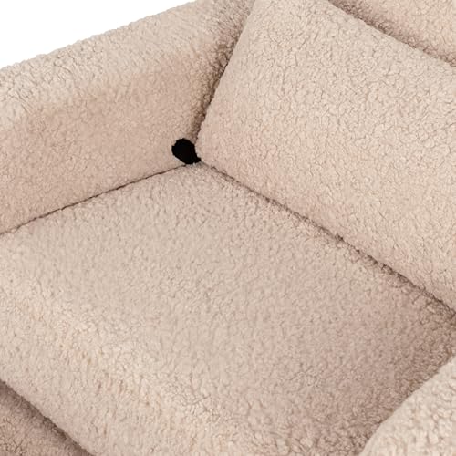 Image of Babyletto Sigi Nursery Recliner /Glider, Manual - Chai Shearling
