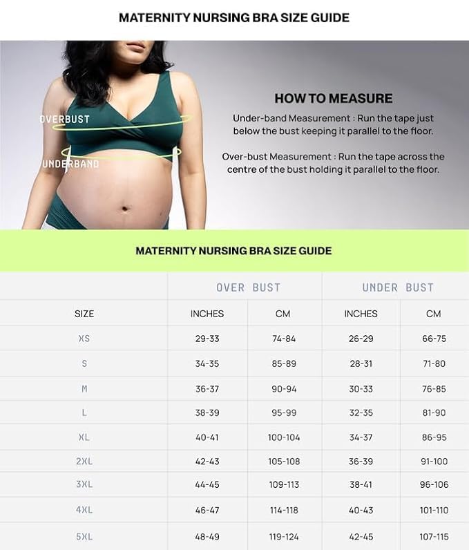 Image of &Circus Maternity Bra | Nursing Bra for Women | Pull Down Feeding Bra | Non Padded Bra for Women Slip On | Tencel Micromodal