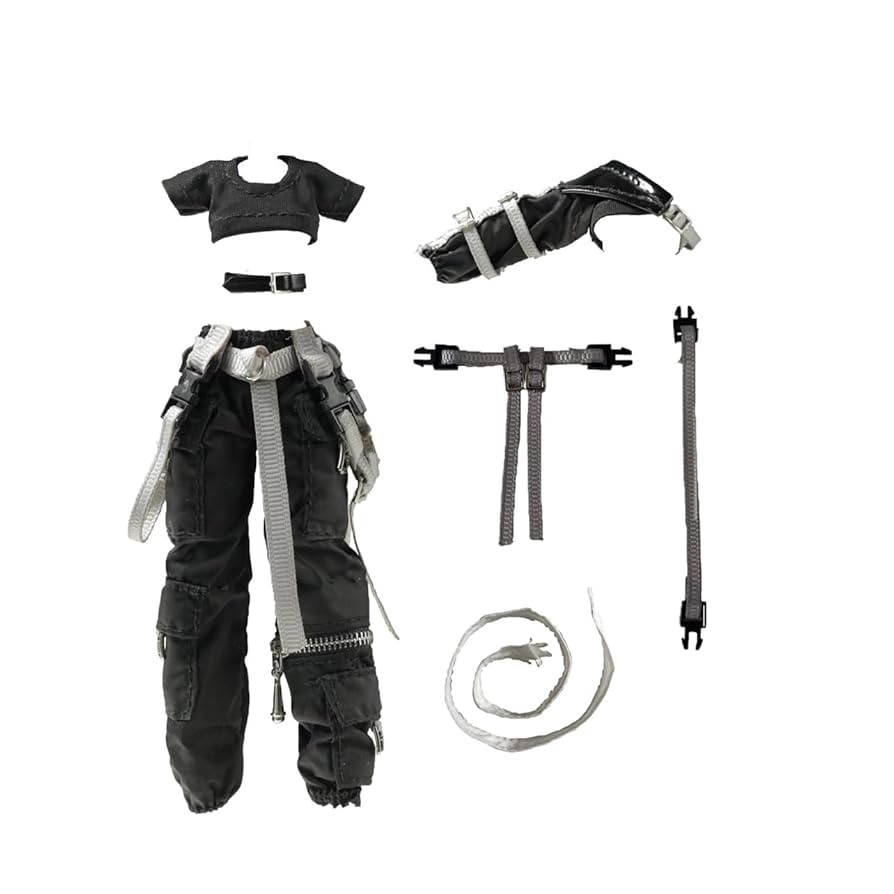 DIY　1/12スケール　フィギュア　本体 服 武器 セット　B Amazon.co.jp: E001BD 1/12スケール可動フィギュア用装備セットB