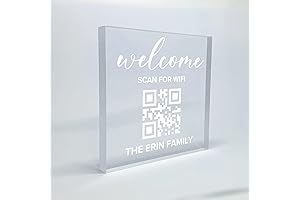 Custom Wifi Password Sign: A Touch of Style and Convenience for Your Guest Room