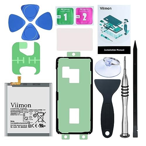 Viimon for S20 Battery Replacement Kits Compatible with Samsung Galaxy S20 SM-G980 All Models with Adhesive, Installation Manual and Repair Tool Kits
