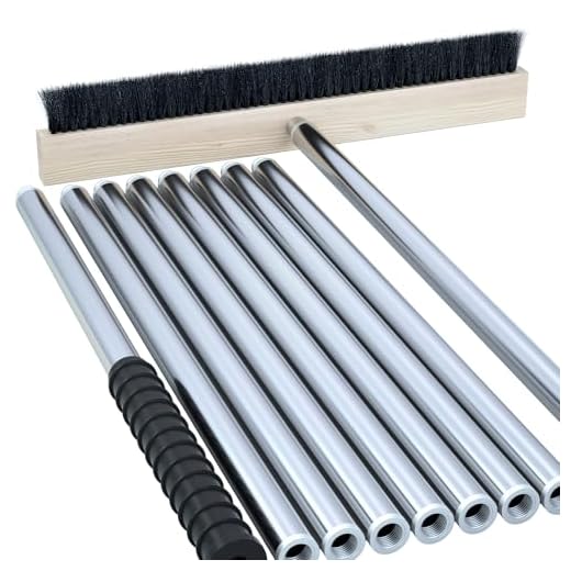 Adjustable Leaf Roof Brush Cleaning Kit