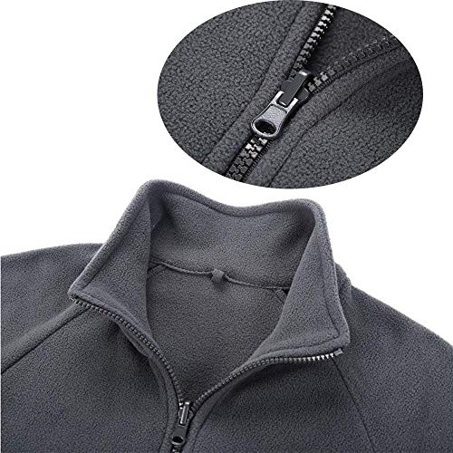 Heated Fleece Jacket, USB Electric Fleece Heating Warming Jacket for Men & Women (No Battery)4