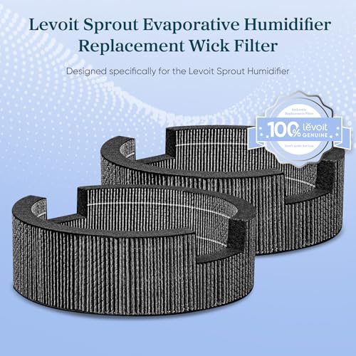 Image of LEVOIT 2-Pack Wick Filters for Sprout Evaporative Humidifier