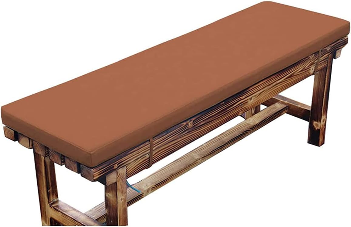 Yanman Bench or Porch Swing Cushion 48 inch,Waterproof Non-Slip Sofa Settee Soft Chair Cushion,Soft Lounger Loveseat Wicker Chair Pad for Outdoor Furniture,Pad for Garden and Deck Seating