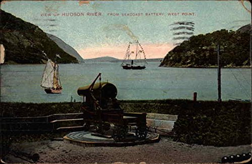 View up Hudson RIver from Seacoast Battery West Point, New