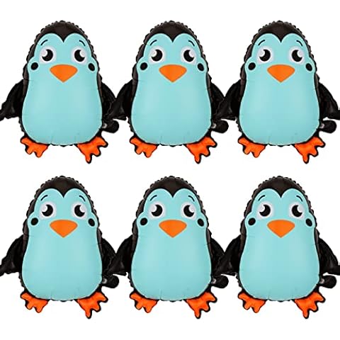6pcs penguin balloons Cover