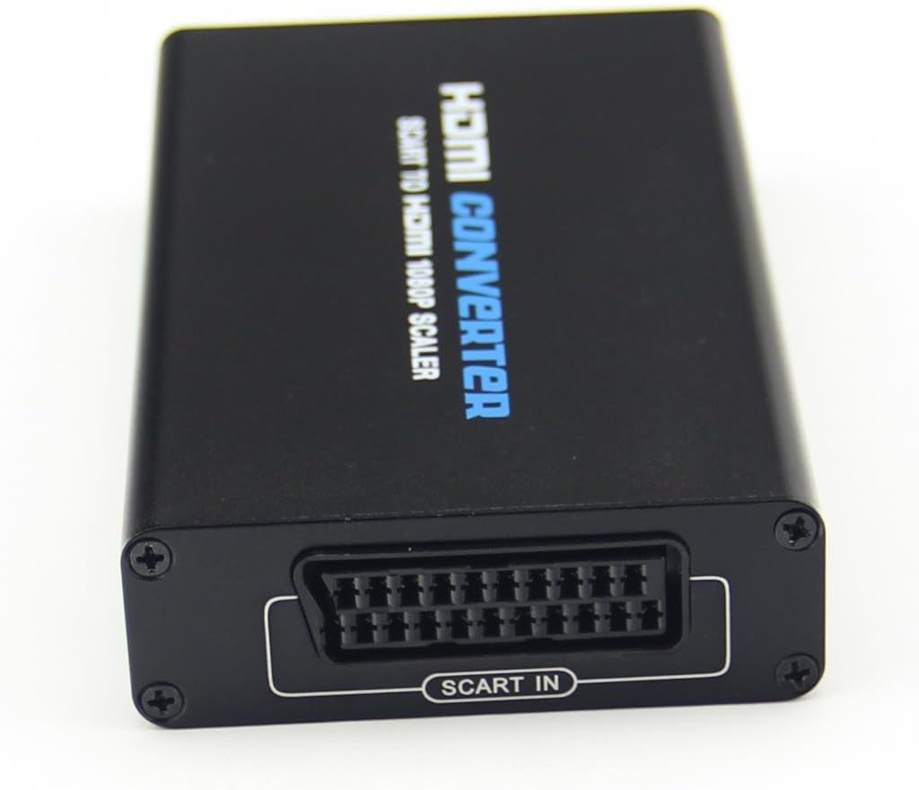 Scart & HDMI to HDMI Converter UPSCALE 720P/1080P for DM500s/600s Sky+DVD Wii