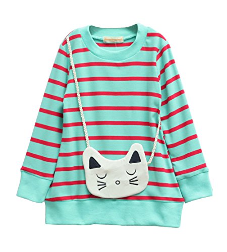 Image of Urtrend Little Girls' Kids 2 Pieces Long Sleeve Top Pants Leggings Clothes Set Outfits