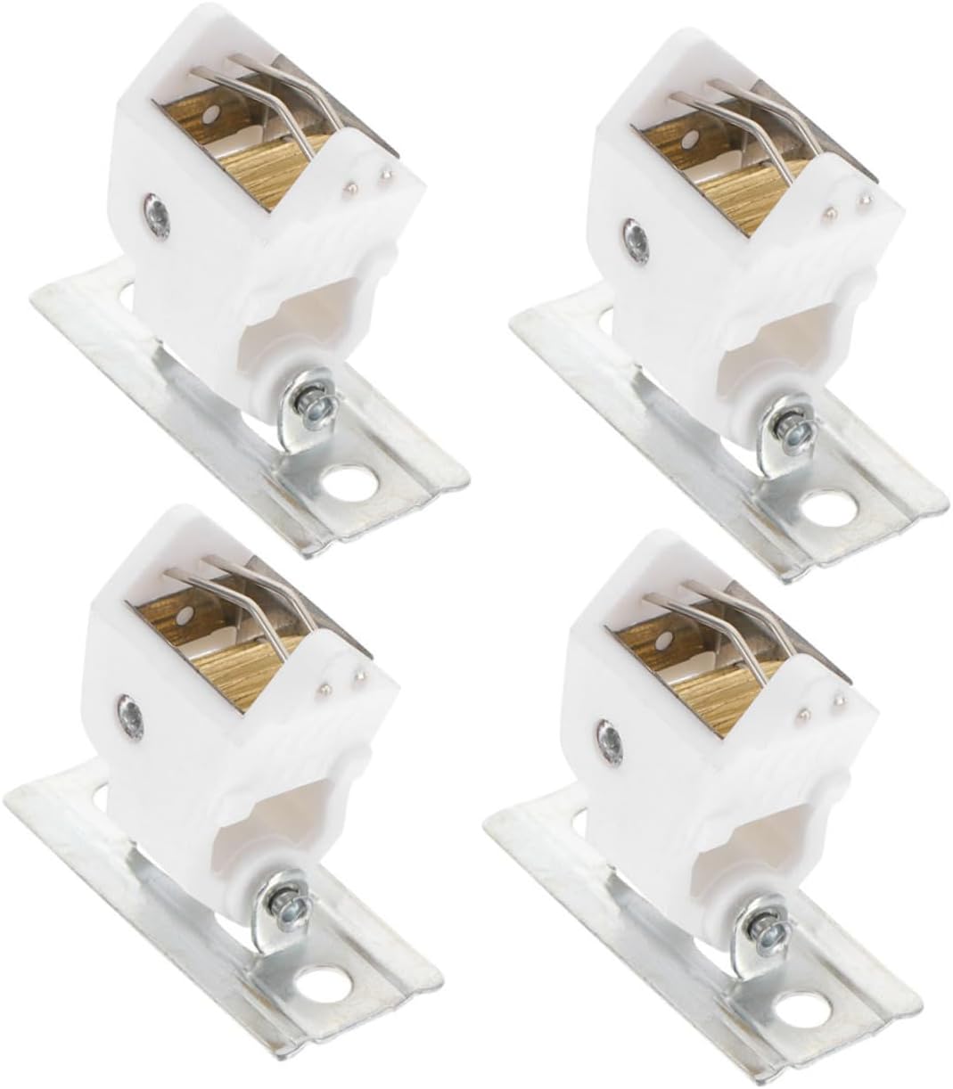 16pcs Roman Shade Cord Locks for Blinds and Curtains Easy to Install and Material Prevents Curtain Slippage Fits Standard Rods