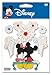 Disney Fireworks Mickey Dimensional Sticker