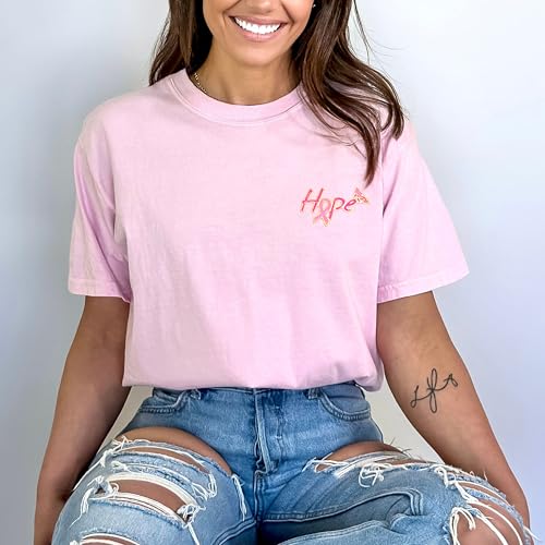 Image of Breast Cancer Awareness Pins Bulk Pink Ribbon Brooches for Women Faith Hope Lapel Pins Breast Cancer Awareness Jewelry Accessories Decorations Charity Public Fundraiser Supplies