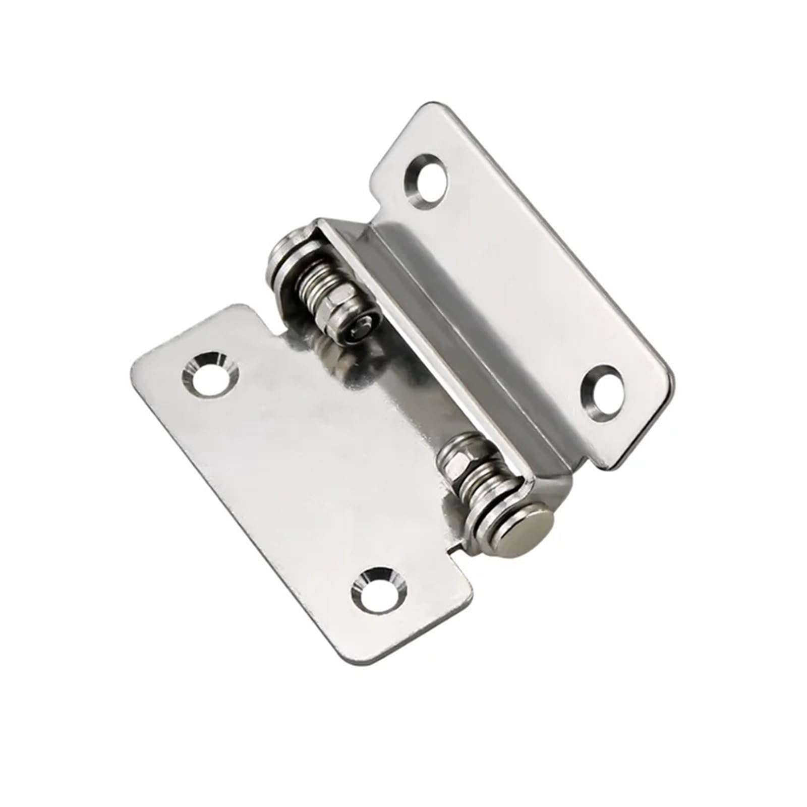 Charnière pliable 180 degrés en inox pour stopper les claquements de portes